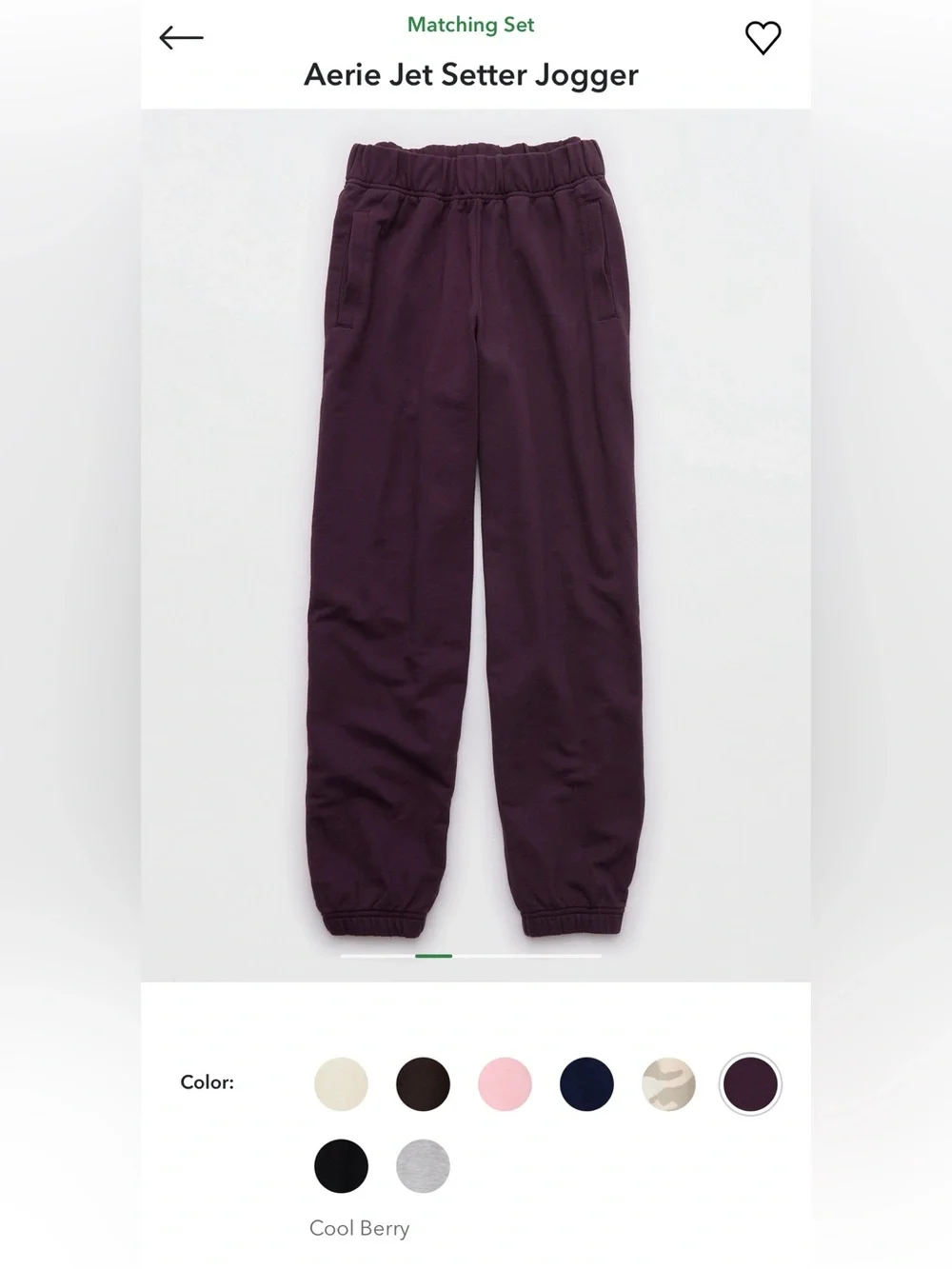 Aerie Jet Set Joggers